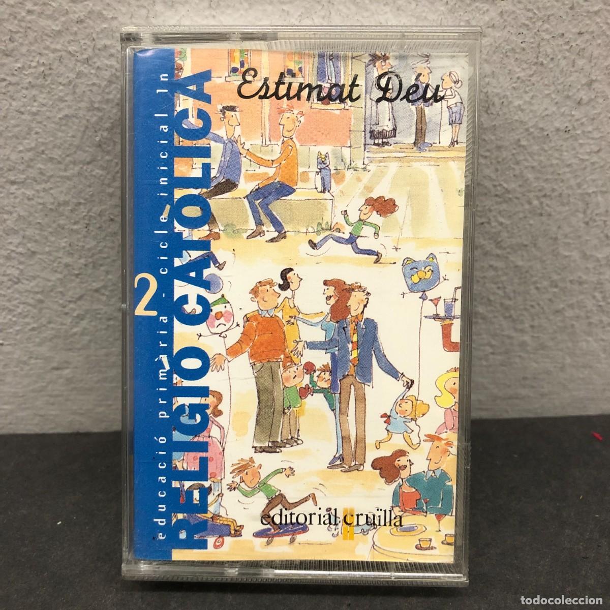 Casetes antiguos: RELIGI&Oacute; CAT&Ograve;LICA - ESTIMAT D&Eacute;U - EDUCACI&Oacute; PRIM&Agrave;RIA, CICLE INICIAL 2 - CASSETTE - M&Uacute;SICA / 938