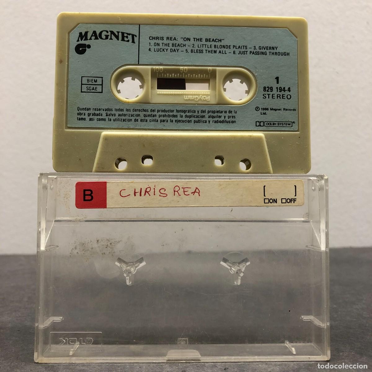 Casetes antiguos: CHRIS REA - &rdquo;ON THE BEACH&rdquo; - 829 194-4 - CASSETTE - M&Uacute;SICA / 942