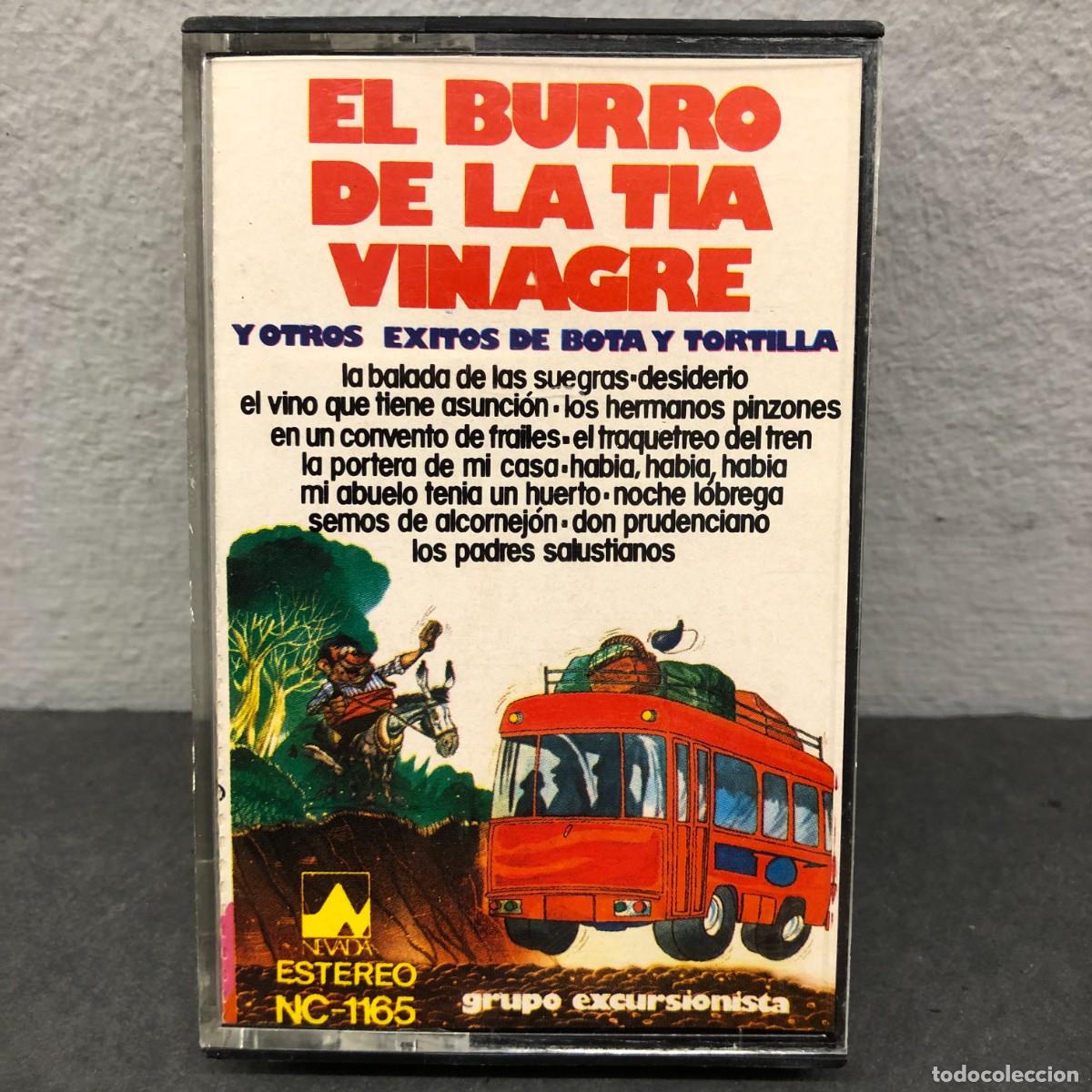 Casetes antiguos: EL BURRO DE LA TIA VINAGRE - NC-1165 - CASSETTE - M&Uacute;SICA / 946
