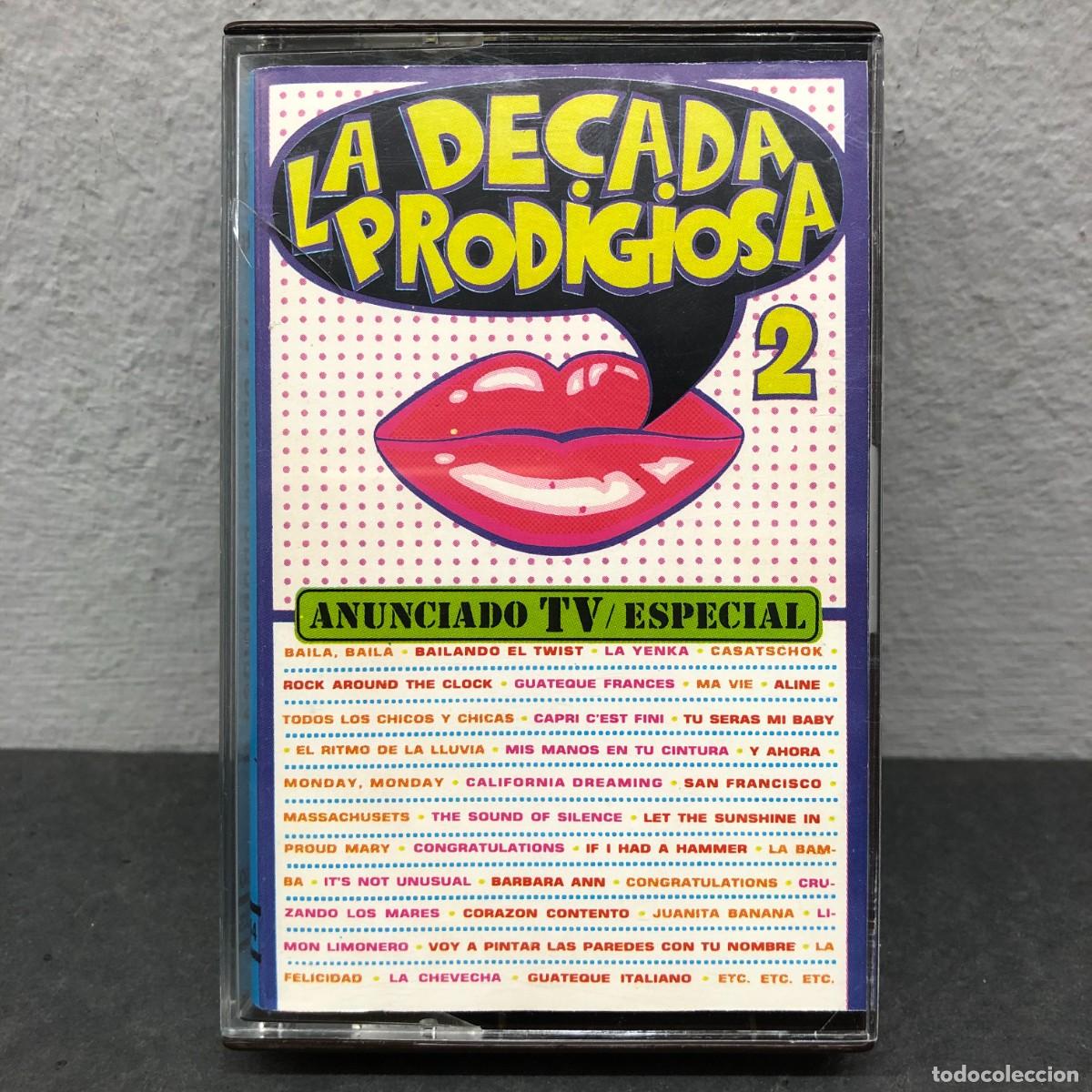 Casetes antiguos: LA DECADA PRODIGIOSA - 2 - II - 760 4020344 - CASSETTE / 955