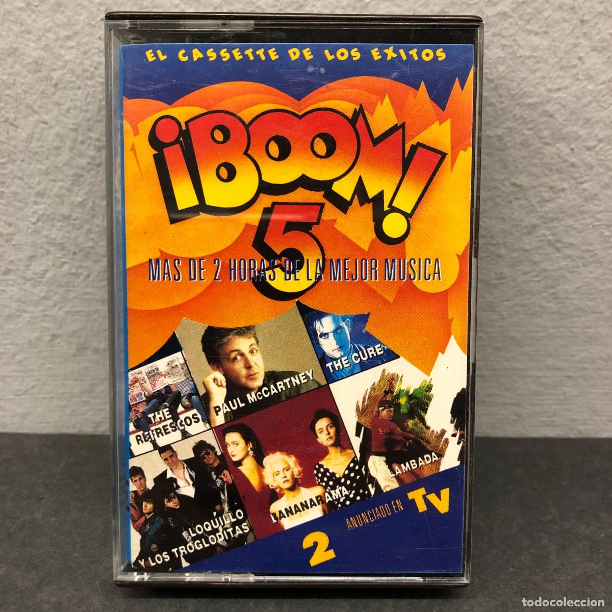 Casetes antiguos: BOOM 5 - EL CASSETTE DE LOS EXITOS - 280 7936604 - CASSETTE - M&Uacute;SICA / 962