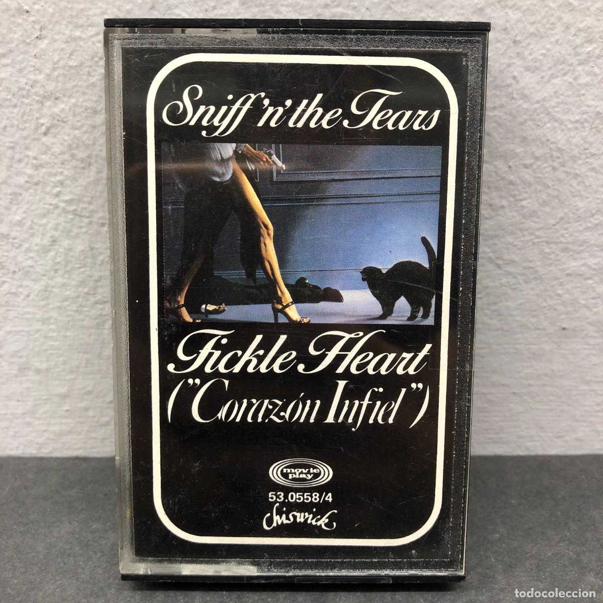 Casetes antiguos: SNIFF N THE TEARS - TICKLE HEART - CORAZ&Oacute;N INFIEL - 53.0558/4 - CASSETTE - M&Uacute;SICA / 974