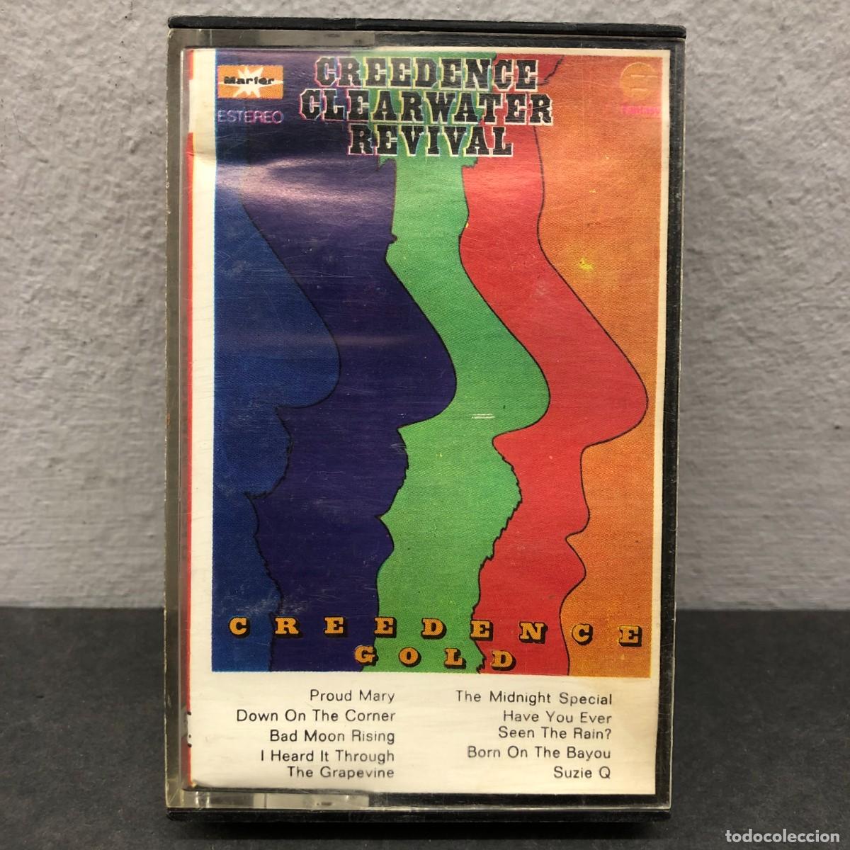 Casetes antiguos: CREEDENCE GOLD - CREEDENCE CLEARWATER REVIVAL - MCA-49 S - CASSETTE - M&Uacute;SICA / 976