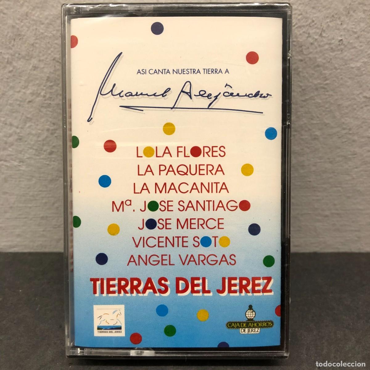 Casetes antiguos: TIERRAS DEL JEREZ - MANUEL ALEJANDRO - LOLA FLORES, LA PAQUERA, LA MACANIT - CASSETTE - M&Uacute;SICA / 987