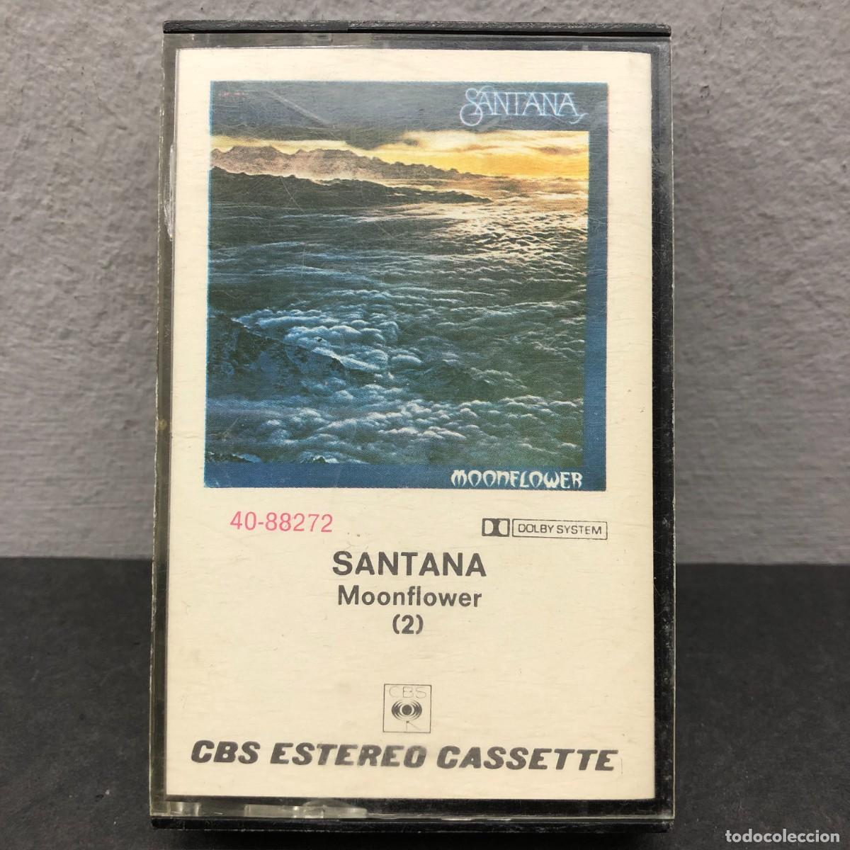 Casetes antiguos: SANTANA - MOONFLOWER (2) - 40-88272 - CASSETTE - M&Uacute;SICA / 989