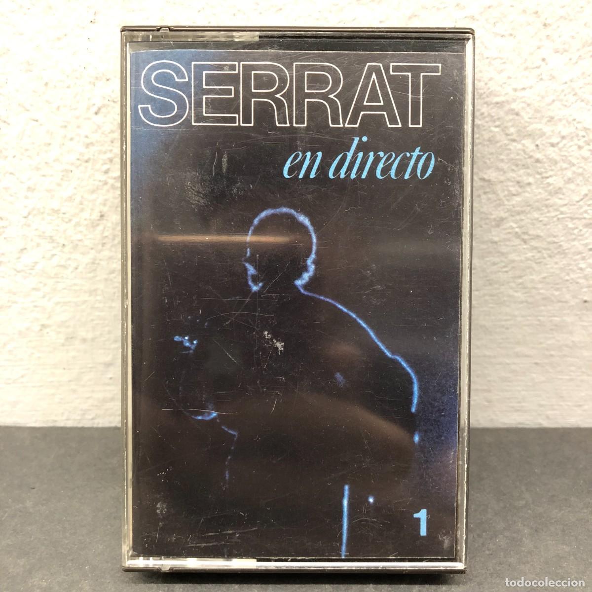 Casetes antiguos: JOAN MANUEL SERRAT - SERRAT EN DIRECTO - 1 - 302.281 - CASSETTE - M&Uacute;SICA / 1001