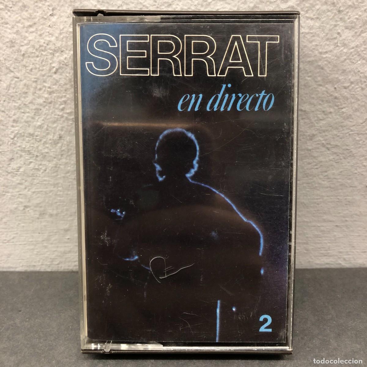 Casetes antiguos: JOAN MANUEL SERRAT - SERRAT EN DIRECTO - 2 - 302.282 - CASSETTE - M&Uacute;SICA / 1002