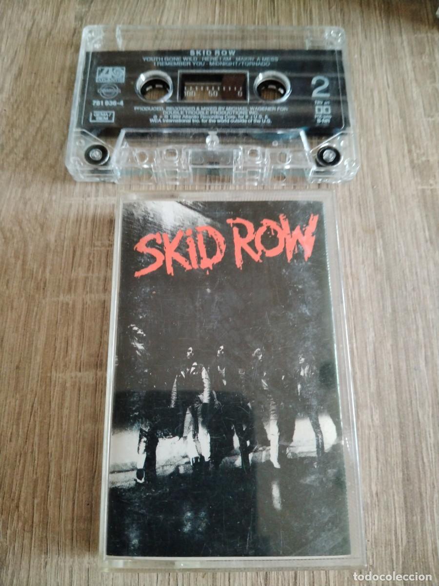 Casetes antiguos: Skid row - a&ntilde;o 1989- Atlantic - Foto 1
