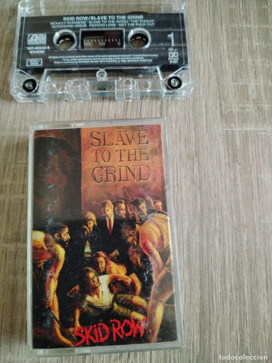 Casetes antiguos: Skid row - Slave to the grind - Foto 1