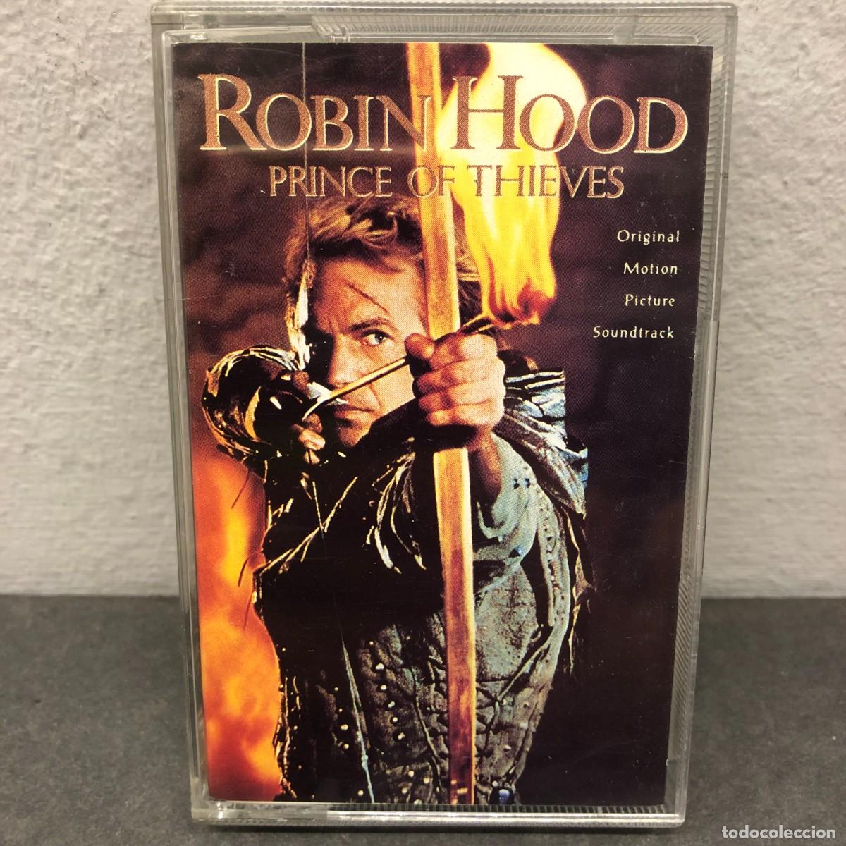 Casetes antiguos: ROBIN HOOD - PRINCE OF THIEVES - ORIGINAL MOTION PICTURE SOUNDTRACK - CASSETTE - M&Uacute;SICA / 1034