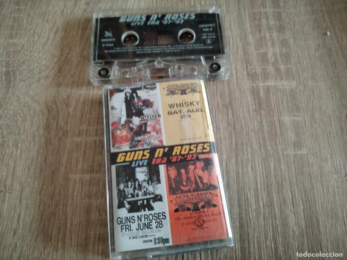 Casetes antiguos: Guns n' roses live era '87-'93