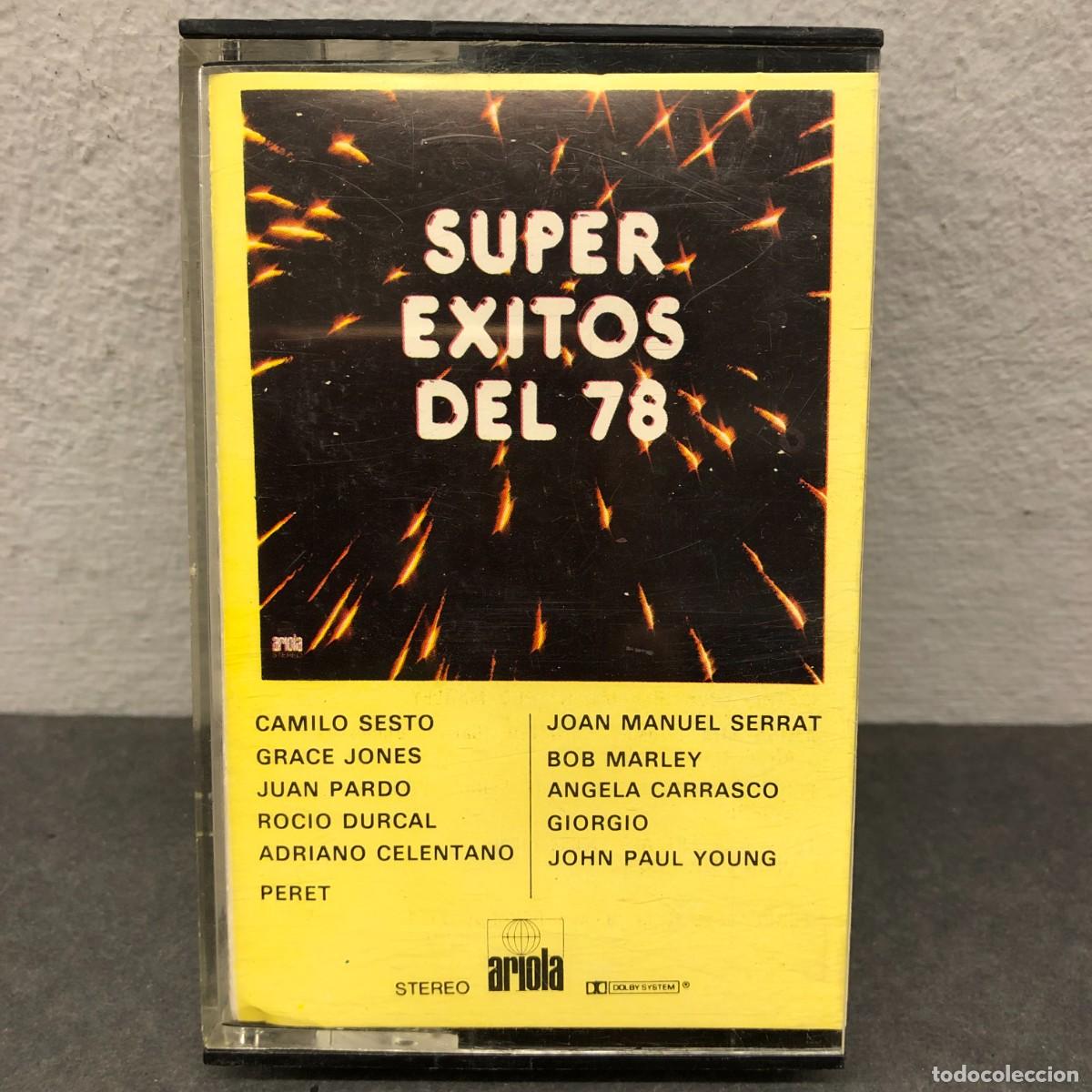 Casetes antiguos: SUPER EXITOS DEL 78 - CAMILO SESTO, GRACE JONES, JUAN PARDO - C-5.005 - CASSETTE - M&Uacute;SICA / 1037