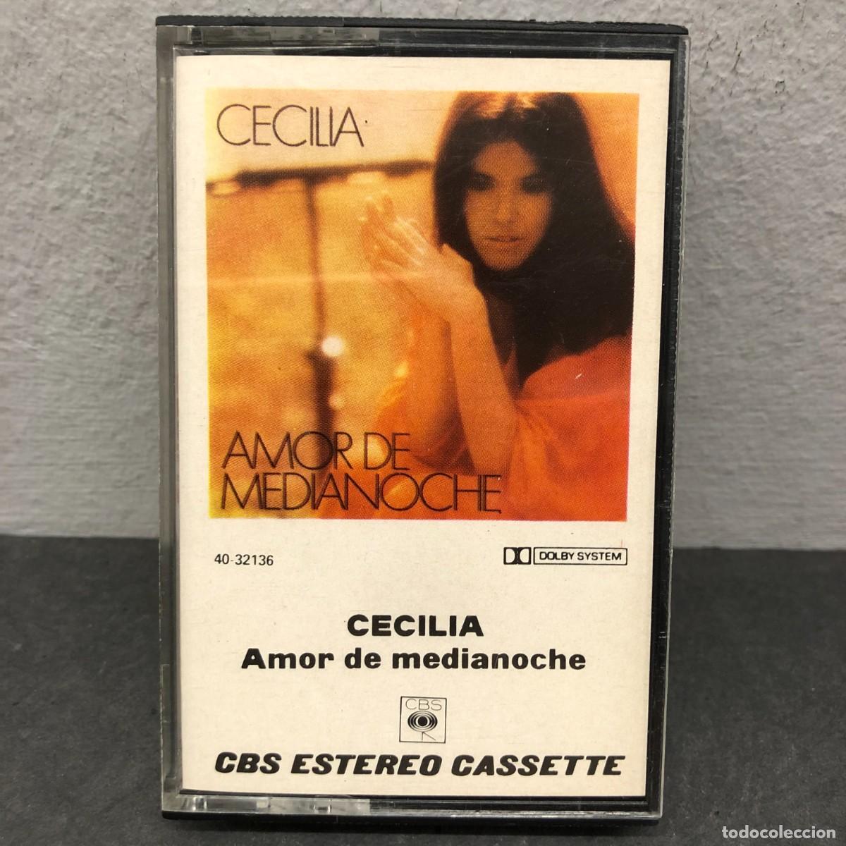 Cassetes antigas: CECILIA - AMOR DE MEDIAMOCHE - 40-32136 - CASSETTE - M&Uacute;SICA / 1041