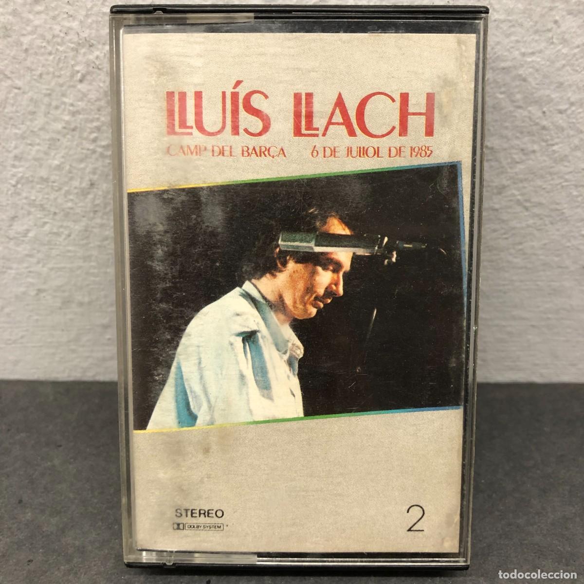Cassette antiche: LLU&Iacute;S LLACH - CAMP DEL BAR&Ccedil;A - 6 JULIOL DE 1985 - 2 - XW 502481- CASSETTE - M&Uacute;SICA / 1042
