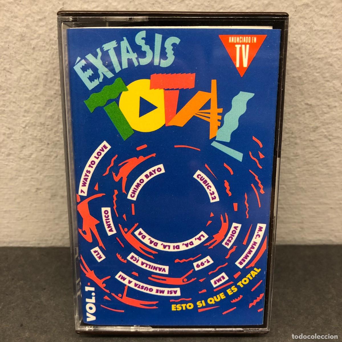 Casetes antiguos: EXTASIS TOTAL - VOL. 1 - 280 7982924 - CASSETTE / 1049