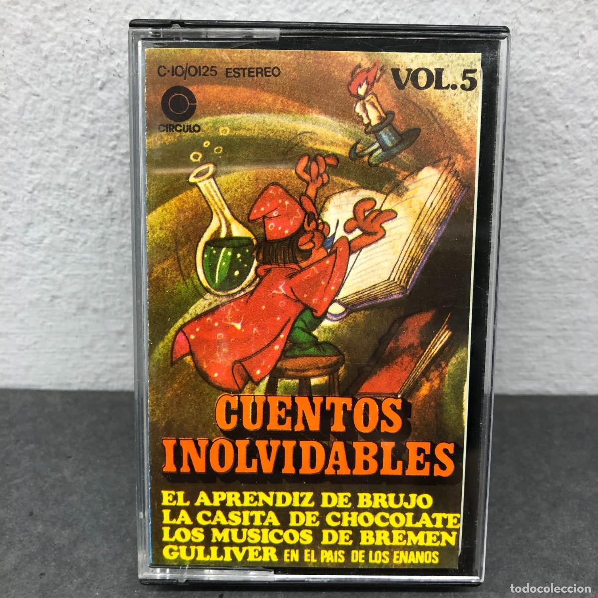 Casetes antiguos: CUENTOS INOLVIDABLES - VOL. 5 - C-10 0125 - CASSETTE / 1050