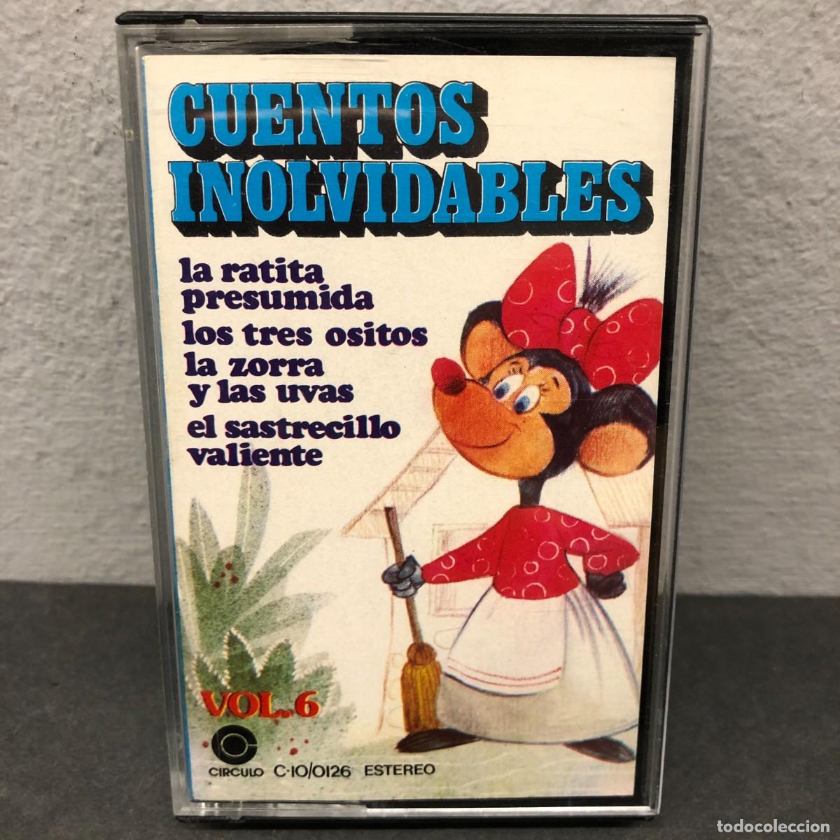 Casetes antiguos: CUENTOS INOLVIDABLES - VOL. 6 - C-10 0126 - CASSETTE / 1051
