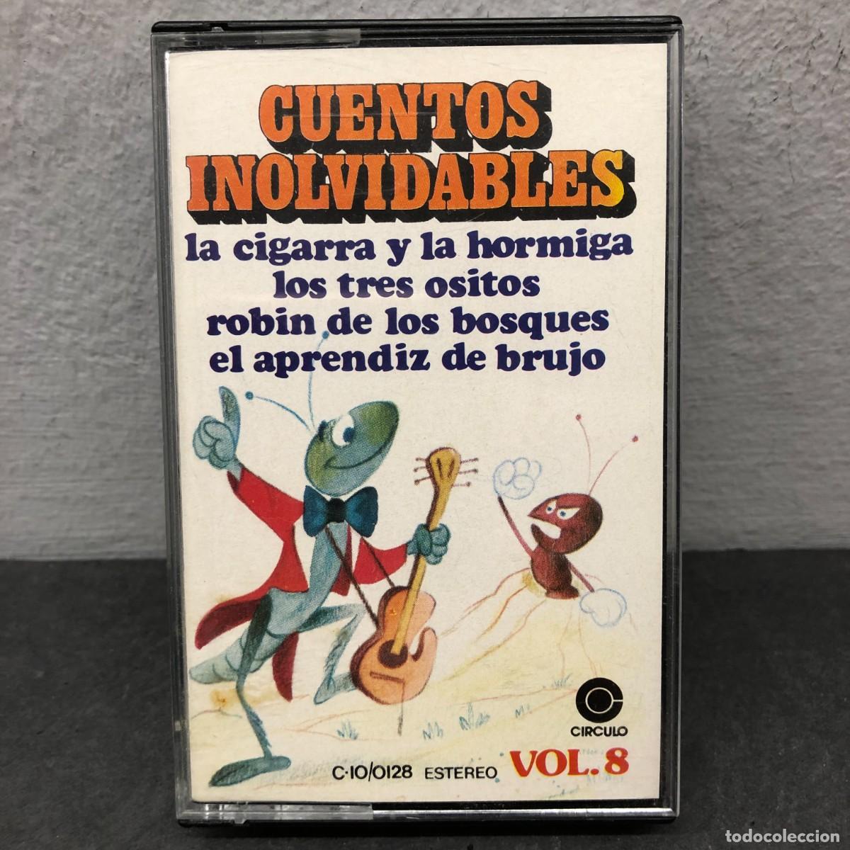 Casetes antiguos: CUENTOS INOLVIDABLES - VOL. 8 - C-10 0128 - CASSETTE / 1052