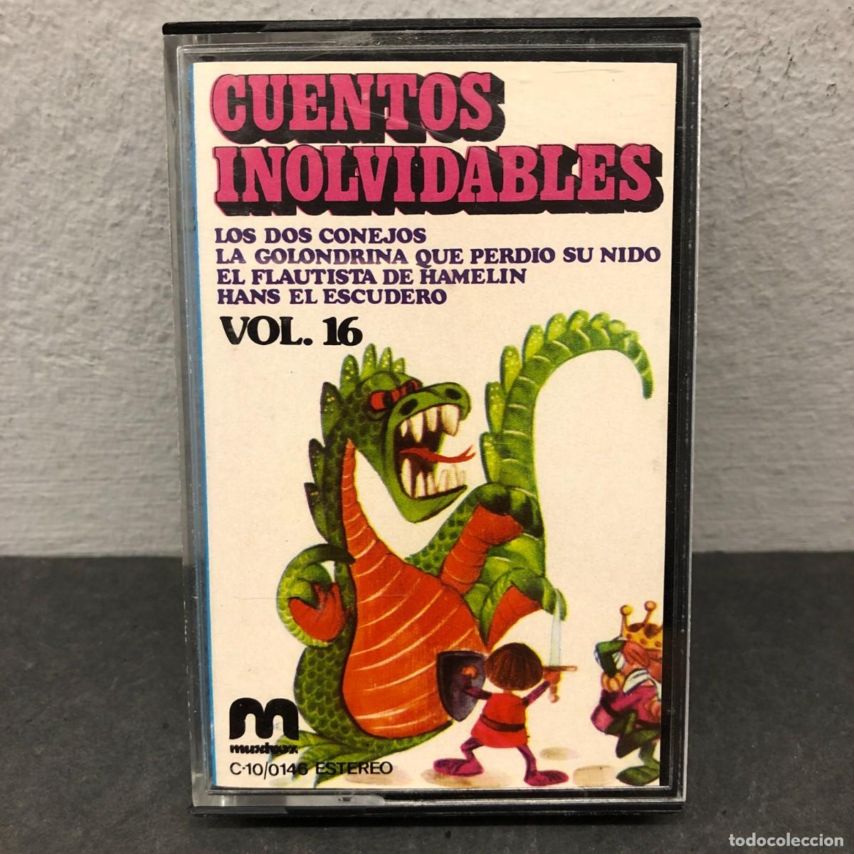 Casetes antiguos: CUENTOS INOLVIDABLES - VOL. 16 - C-10 0146 - CASSETTE / 1057