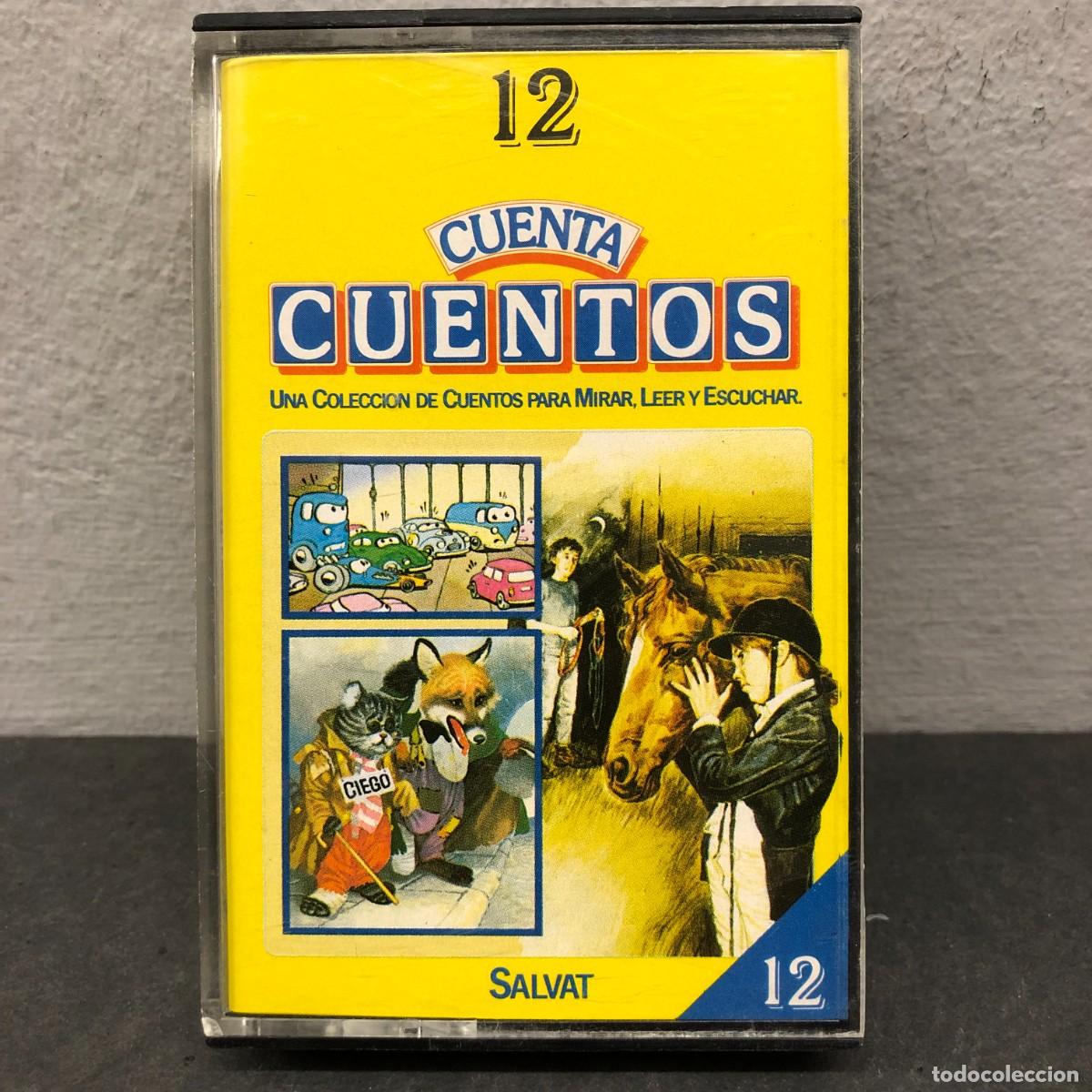 Casetes antiguos: CUENTA CUENTOS - SALVAT - 12 - UNA COLECCION DE CUENTOS PARA MIRAR, LEER Y ESCUCHAR CASSETTE / 1058