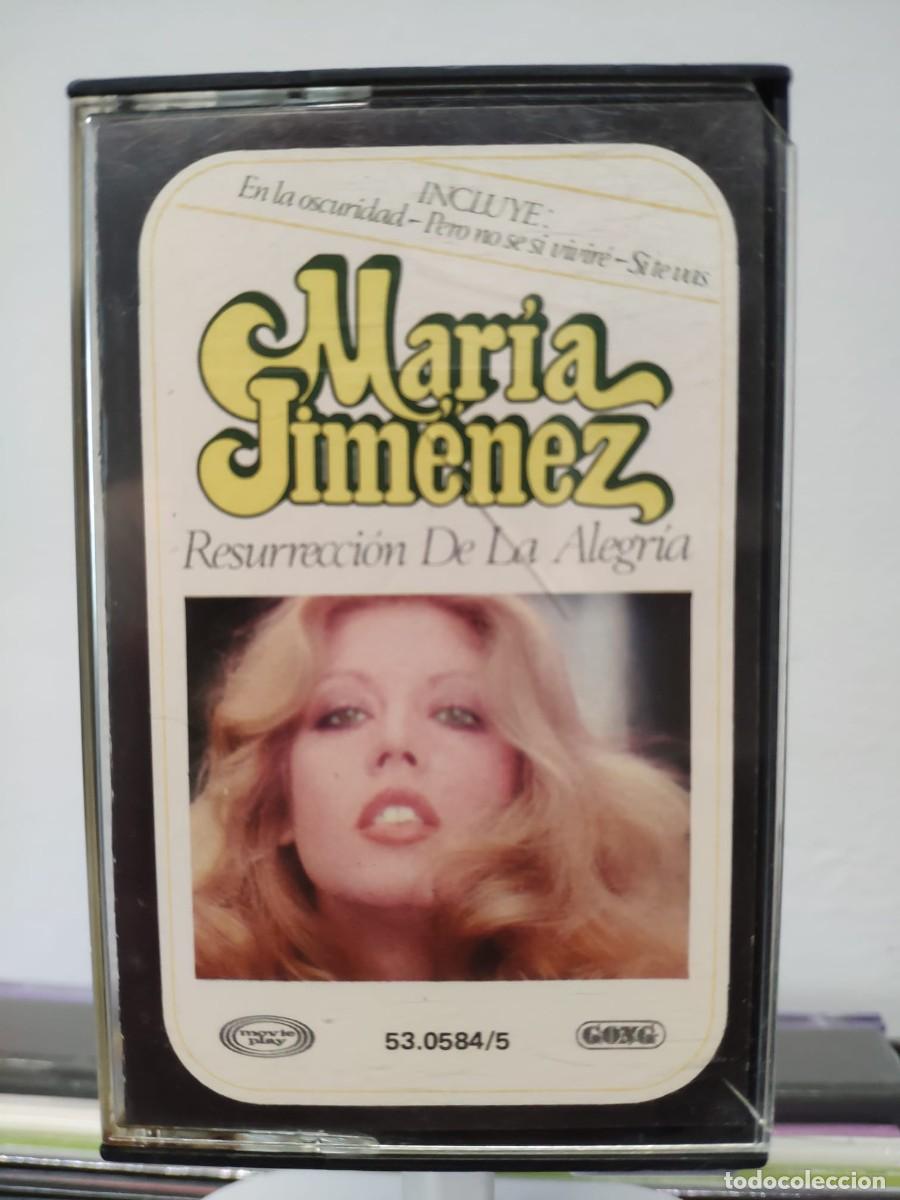 Casetes antiguos: Mar&iacute;a Jim&eacute;nez - Resurrecci&oacute;n de la Alegr&iacute;a (Cassette)