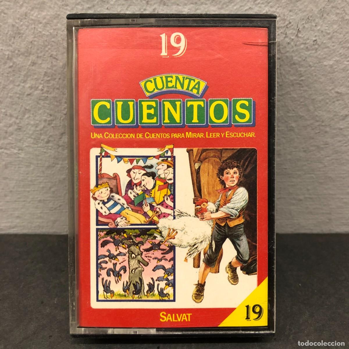 Casetes antiguos: CUENTA CUENTOS - SALVAT - 19 - UNA COLECCION DE CUENTOS PARA MIRAR, LEER Y ESCUCHAR CASSETTE / 1061