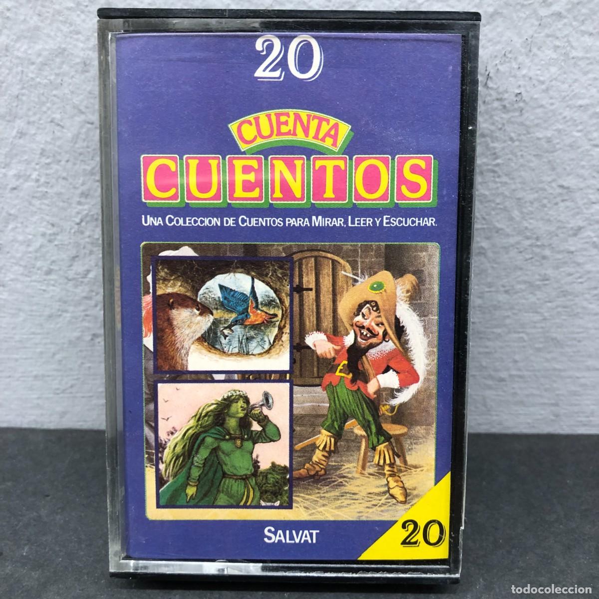 Casetes antiguos: CUENTA CUENTOS - SALVAT - 20 - UNA COLECCION DE CUENTOS PARA MIRAR, LEER Y ESCUCHAR CASSETTE / 1062