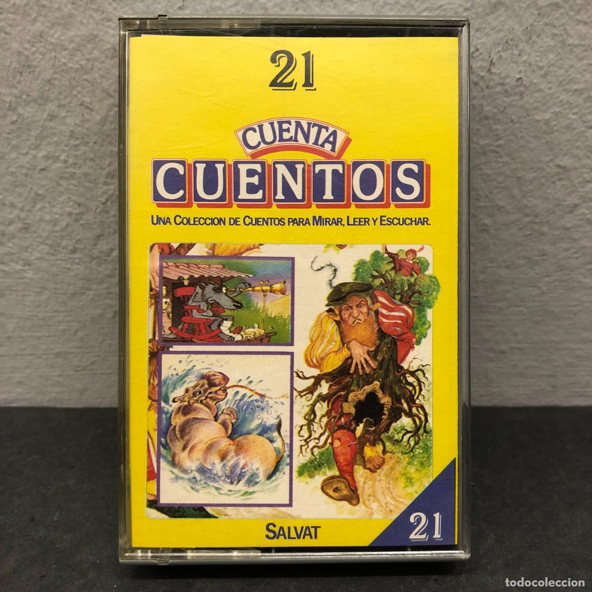 Casetes antiguos: CUENTA CUENTOS - SALVAT - 21 - UNA COLECCION DE CUENTOS PARA MIRAR, LEER Y ESCUCHAR CASSETTE / 1063