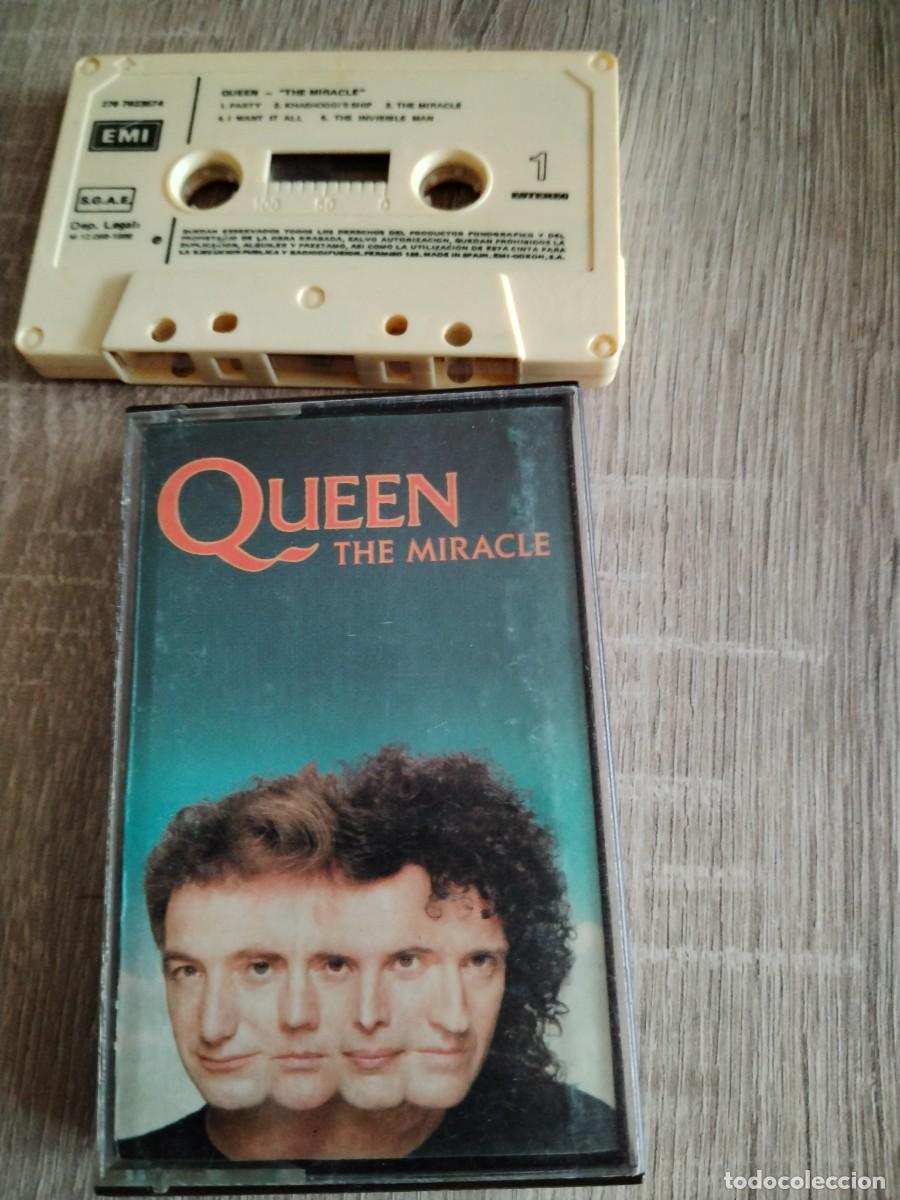 Casetes antiguos: Queen - the miracle - estado normal - Foto 1