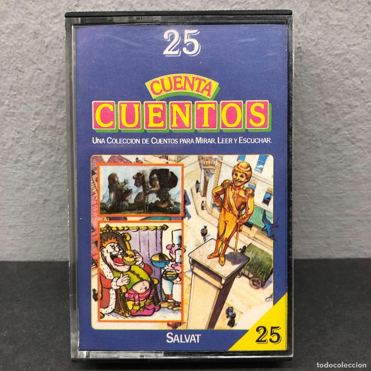 Casetes antiguos: CUENTA CUENTOS - SALVAT - 25 - UNA COLECCION DE CUENTOS PARA MIRAR, LEER Y ESCUCHAR CASSETTE / 1067
