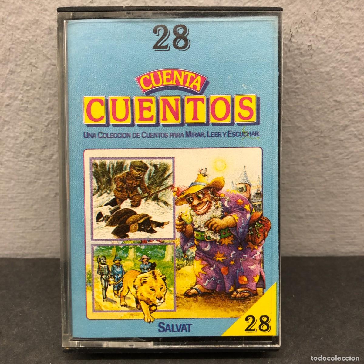 Casetes antiguos: CUENTA CUENTOS - SALVAT - 28 - UNA COLECCION DE CUENTOS PARA MIRAR, LEER Y ESCUCHAR CASSETTE / 1070