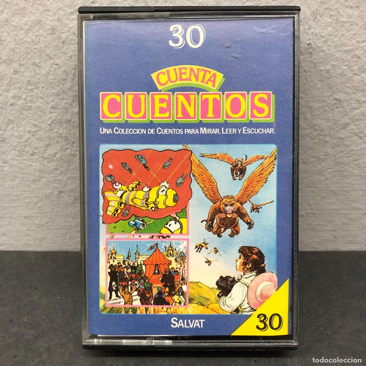 Casetes antiguos: CUENTA CUENTOS - SALVAT - 30 - UNA COLECCION DE CUENTOS PARA MIRAR, LEER Y ESCUCHAR CASSETTE / 1071