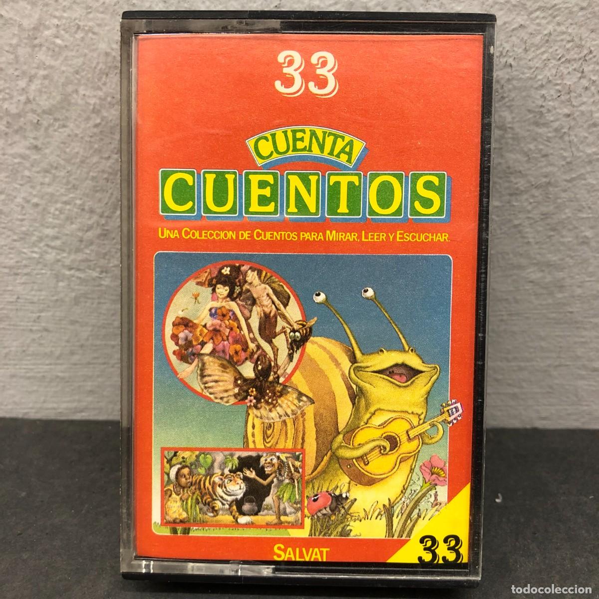 Casetes antiguos: CUENTA CUENTOS - SALVAT - 33 - UNA COLECCION DE CUENTOS PARA MIRAR, LEER Y ESCUCHAR CASSETTE / 1074
