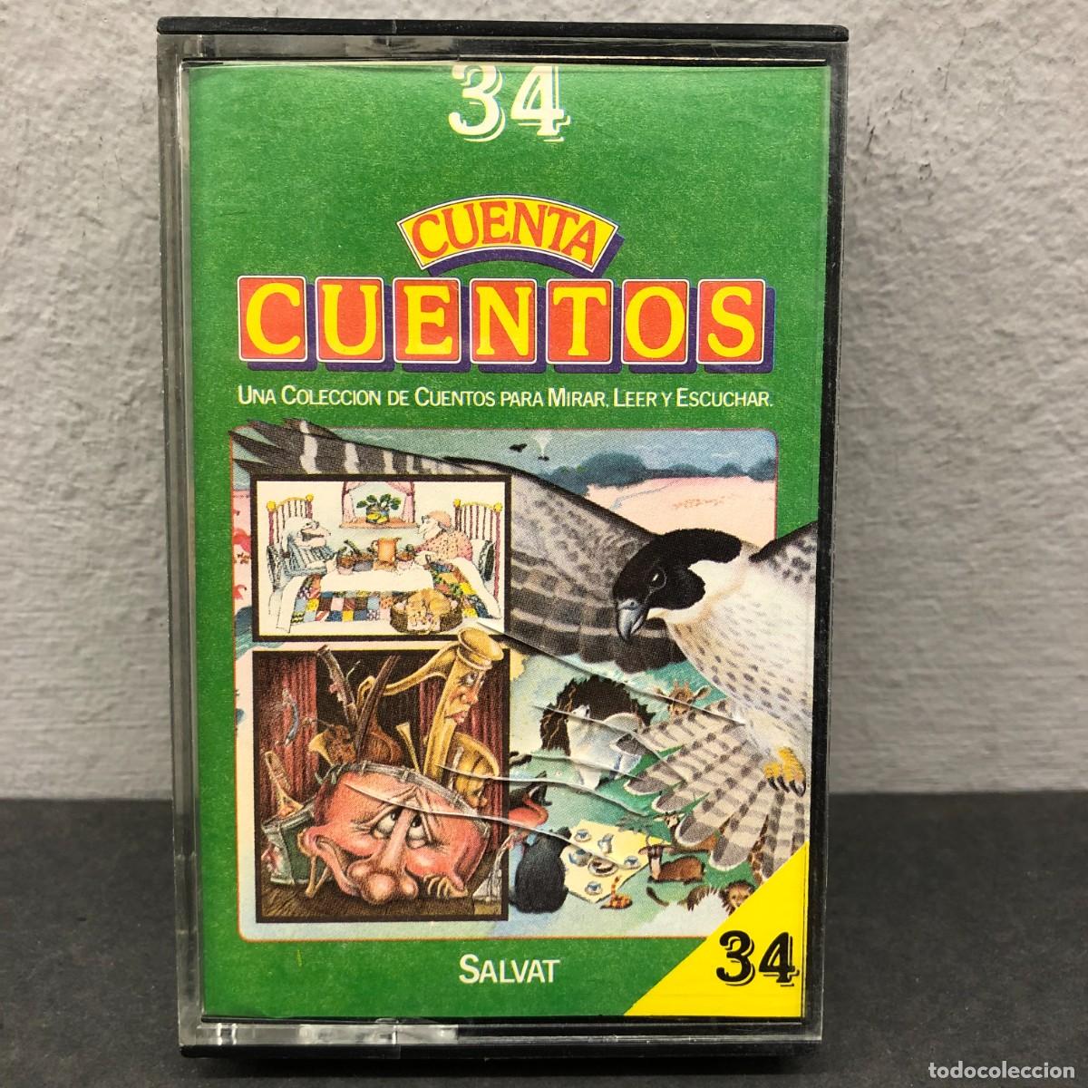 Casetes antiguos: CUENTA CUENTOS - SALVAT - 34 - UNA COLECCION DE CUENTOS PARA MIRAR, LEER Y ESCUCHAR CASSETTE / 1075