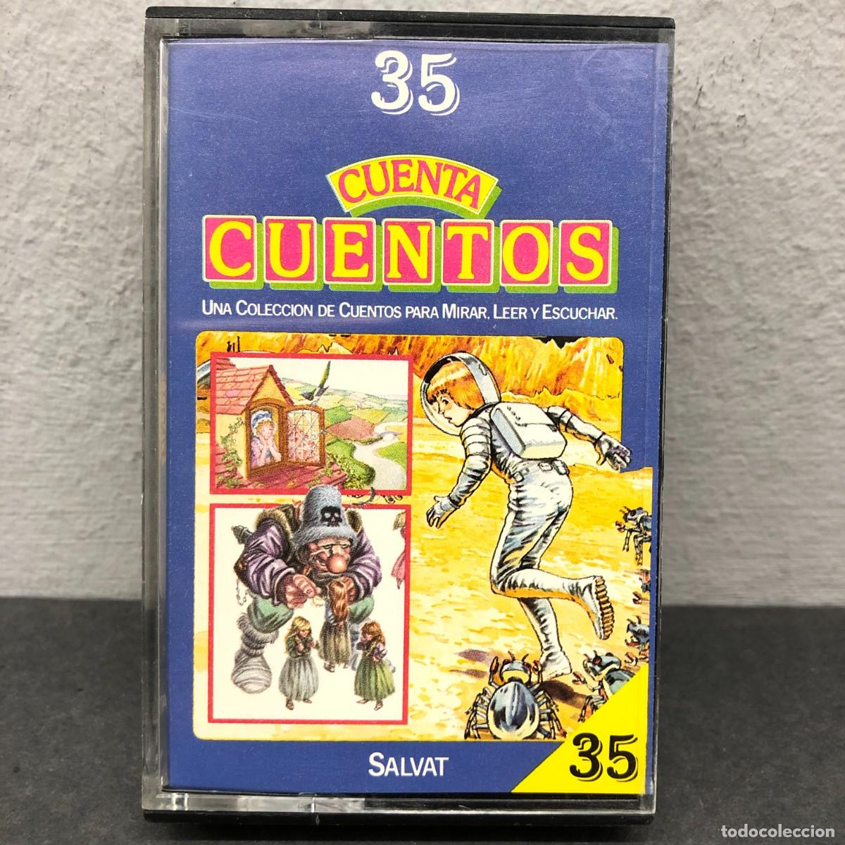 Casetes antiguos: CUENTA CUENTOS - SALVAT - 35 - UNA COLECCION DE CUENTOS PARA MIRAR, LEER Y ESCUCHAR CASSETTE / 1076
