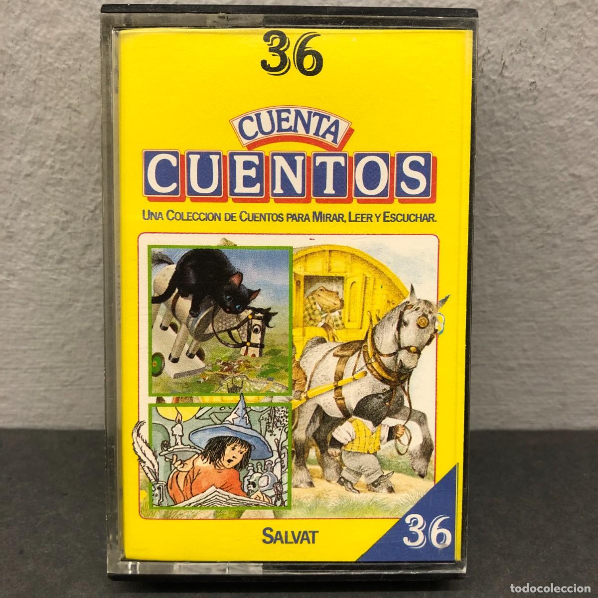 Casetes antiguos: CUENTA CUENTOS - SALVAT - 36 - UNA COLECCION DE CUENTOS PARA MIRAR, LEER Y ESCUCHAR CASSETTE / 1077