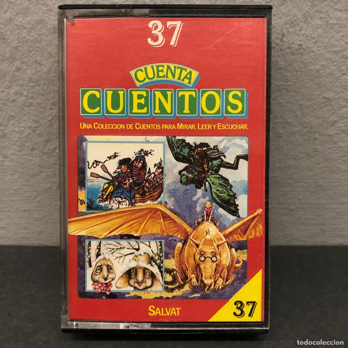 Casetes antiguos: CUENTA CUENTOS - SALVAT - 37 - UNA COLECCION DE CUENTOS PARA MIRAR, LEER Y ESCUCHAR CASSETTE / 1078