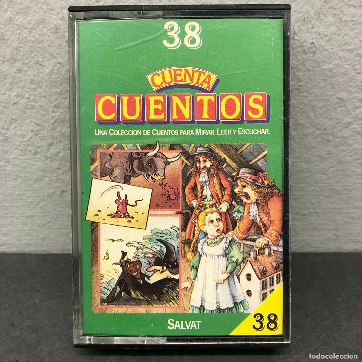 Casetes antiguos: CUENTA CUENTOS - SALVAT - 38 - UNA COLECCION DE CUENTOS PARA MIRAR, LEER Y ESCUCHAR CASSETTE / 1079