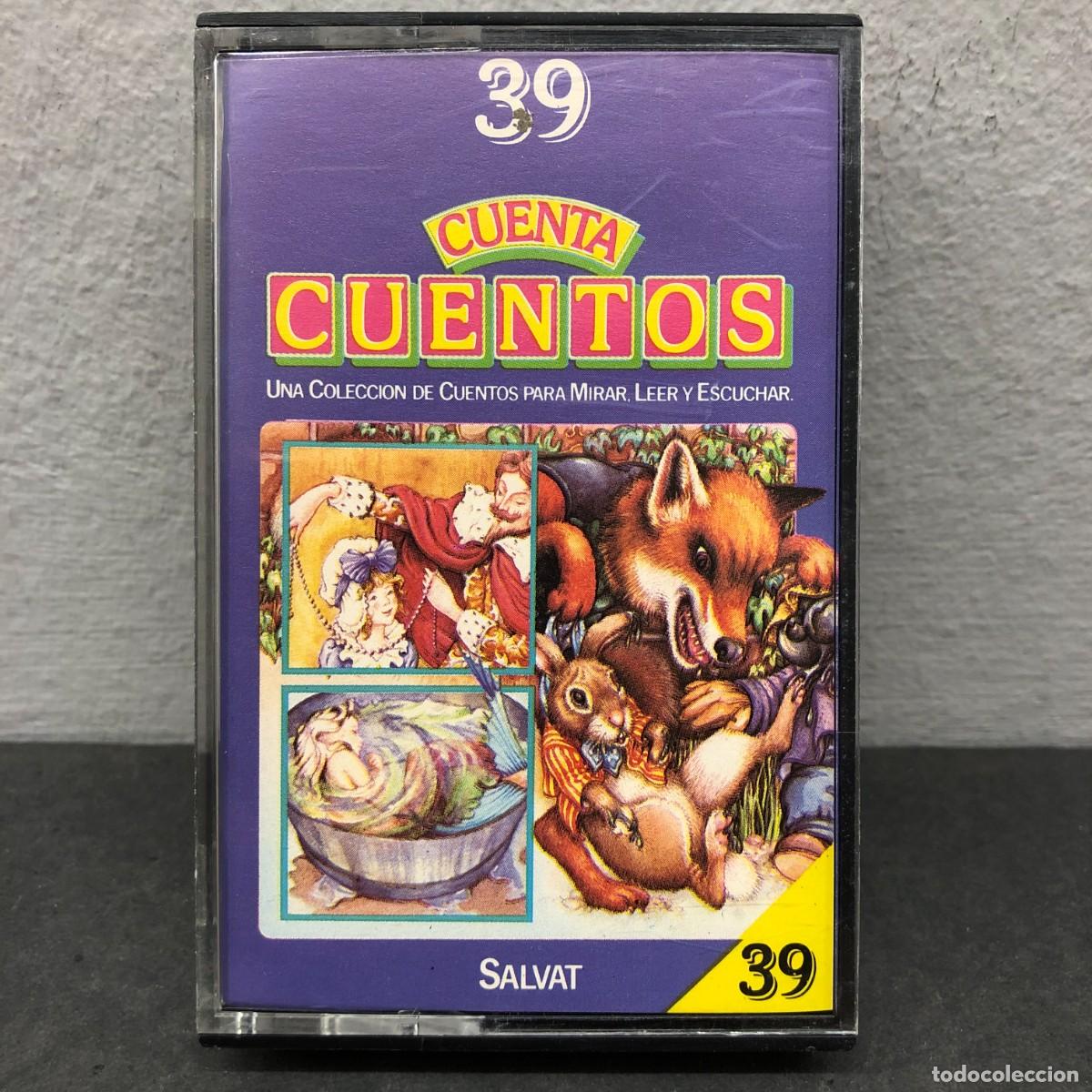 Casetes antiguos: CUENTA CUENTOS - SALVAT - 39 - UNA COLECCION DE CUENTOS PARA MIRAR, LEER Y ESCUCHAR CASSETTE / 1080
