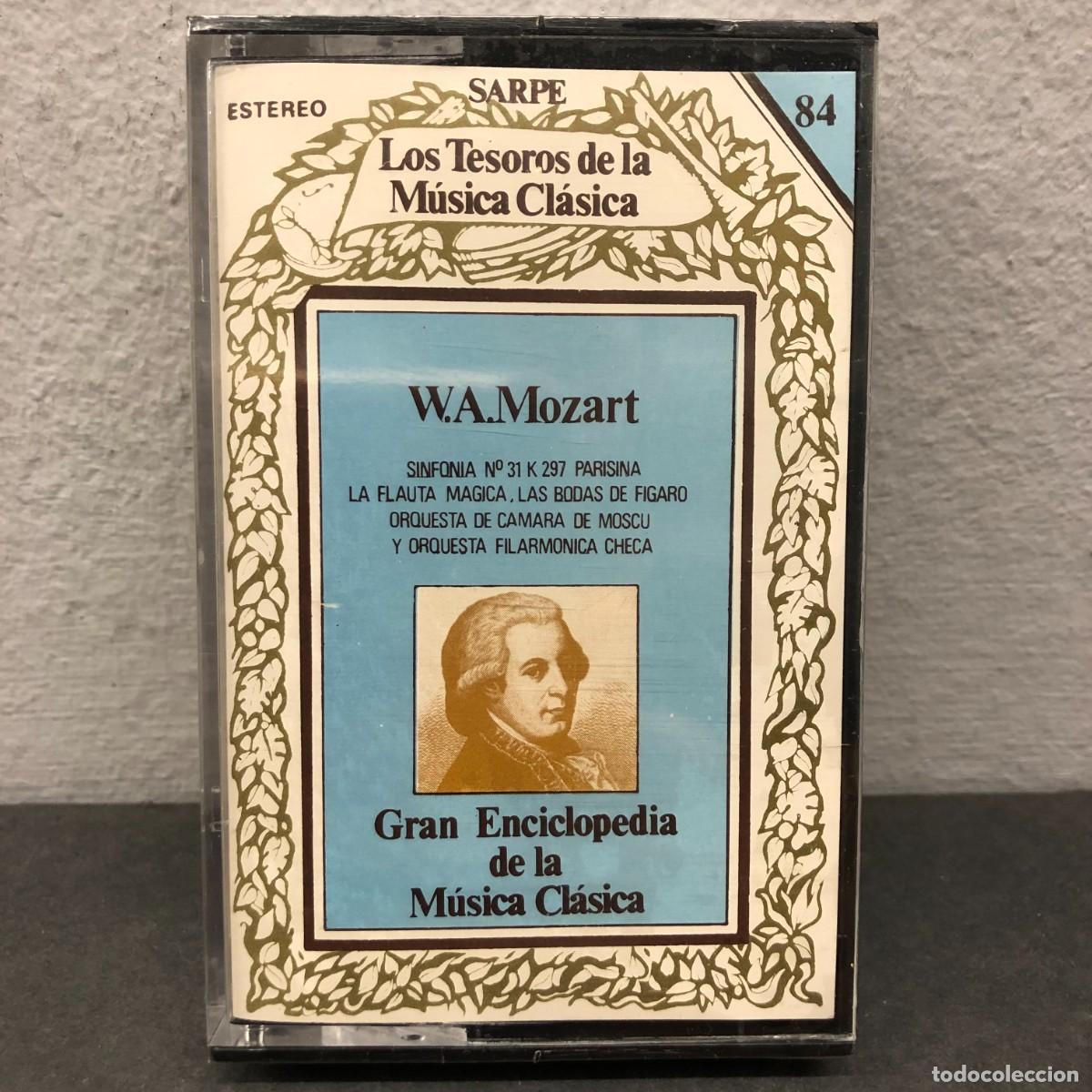 Casetes antiguos: W. A. MOZART - SINFON&Iacute;A N&ordm; 31 K 297 PARISINA - CTMC84 - M&Uacute;SICA - CASSETTE - PRECINTADO / 1081