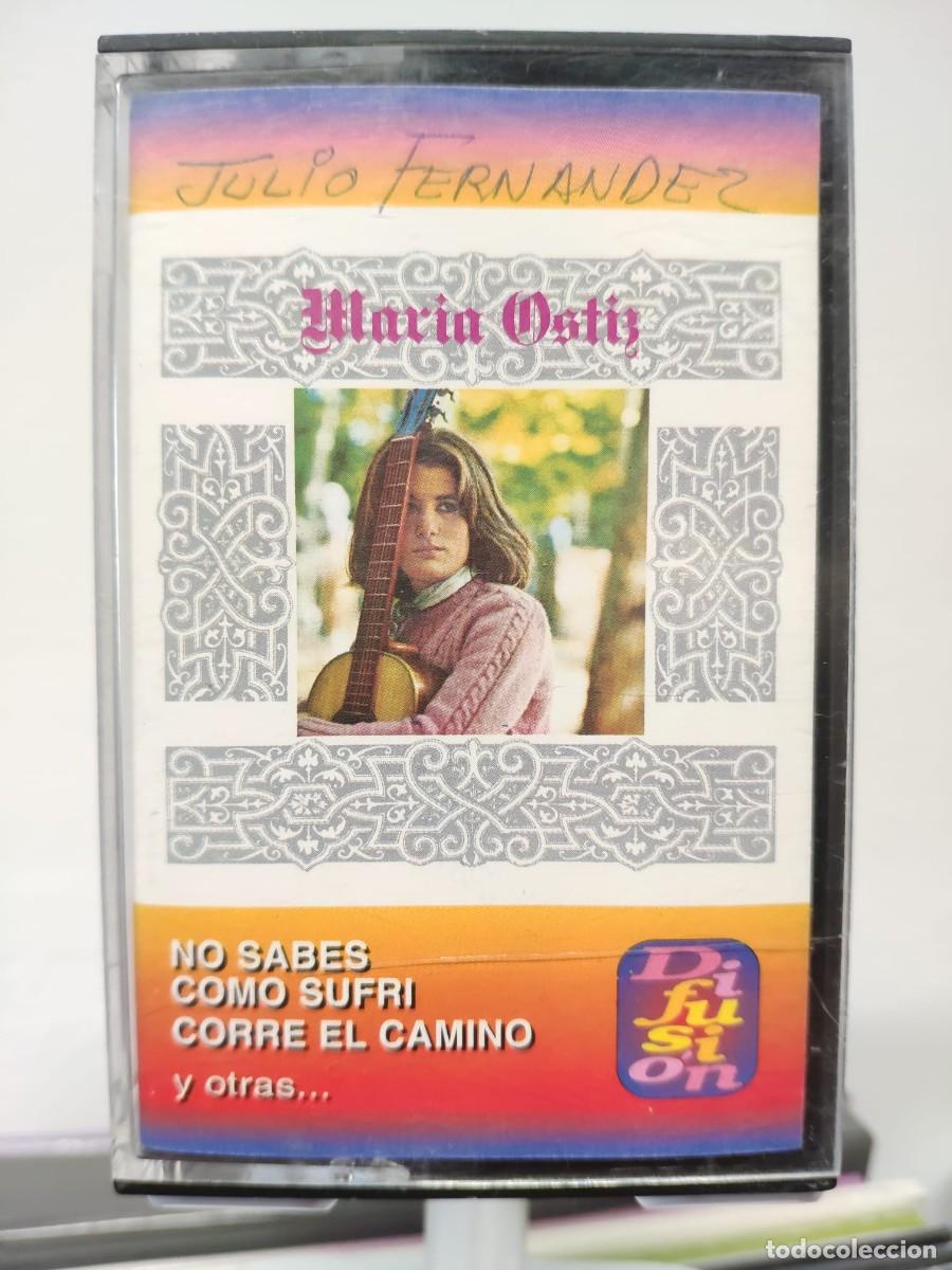 Casetes antiguos: Mar&iacute;a Ostiz (Cassette) - Foto 3