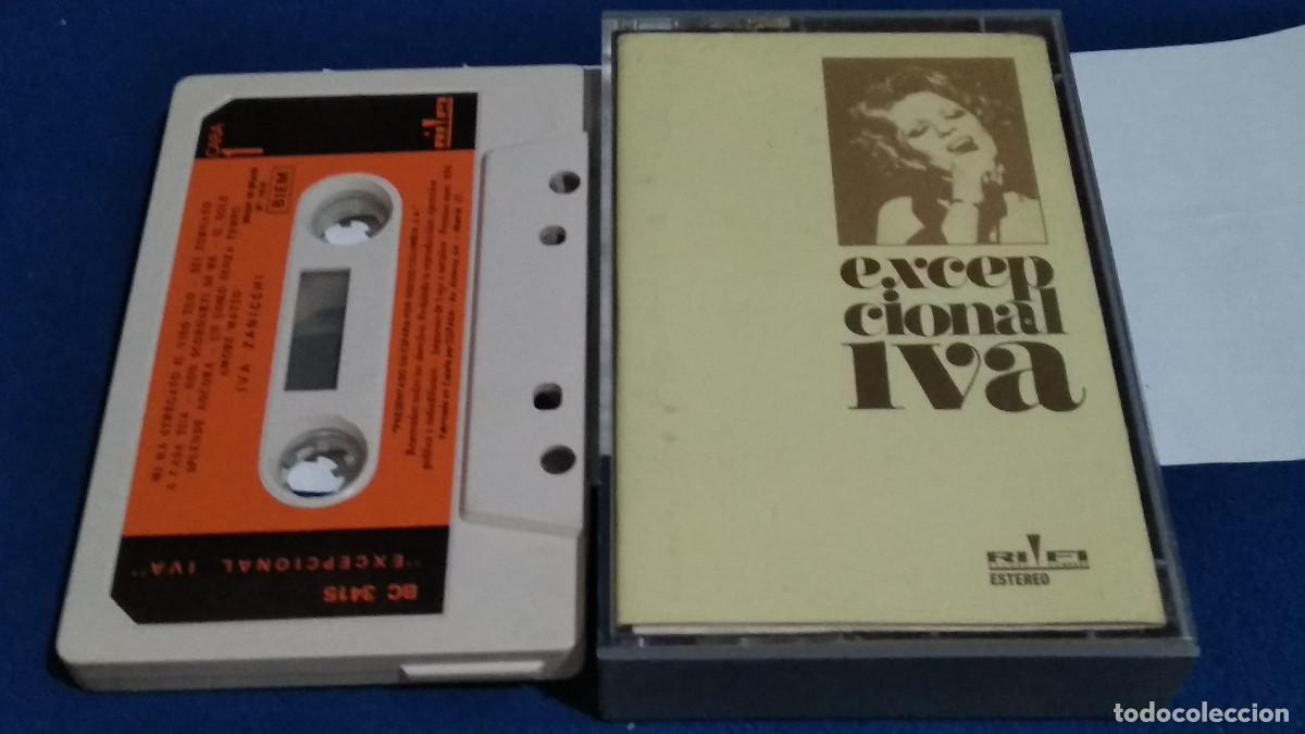Casetes antiguos: IVA ZANICCHI / Excepcional Iva - CASETE 1973 COLUMBIA CONTIENE 12 TEMAS CINTA CASSETTE