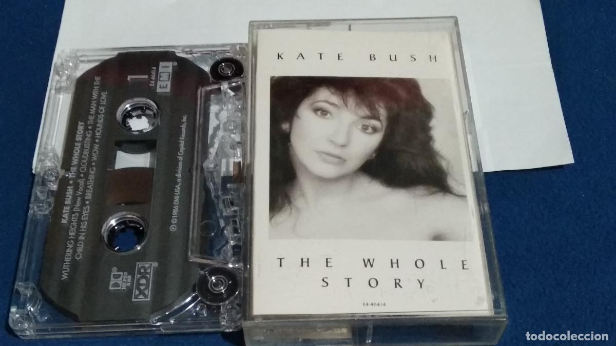 Casetes antiguos: Kate Bush / The Whole Story - CASETE 1986 EMI America - CINTA CASSETTE POP ROCK