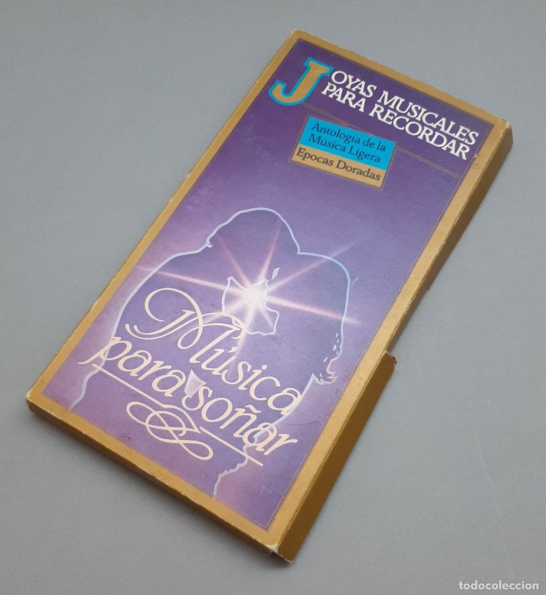 Casetes antiguos: Joyas musicales para recordar. M&uacute;sica para so&ntilde;ar. EMI RCA. Contiene tres casetes cassettes