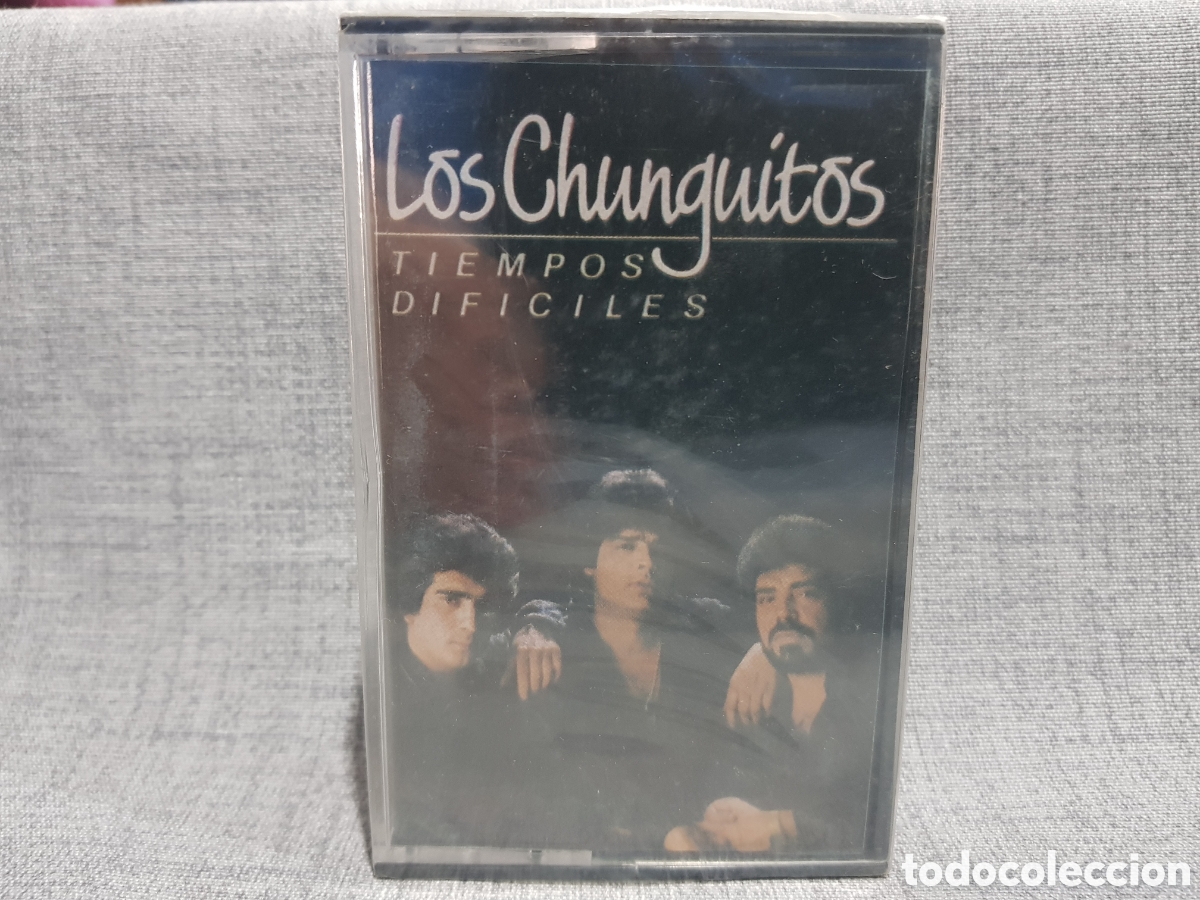 Casetes antiguos: LOS CHUNGUITOS TIEMPOS DIF&Iacute;CILES CINTA CASETE CASSETTE PRECINTADO