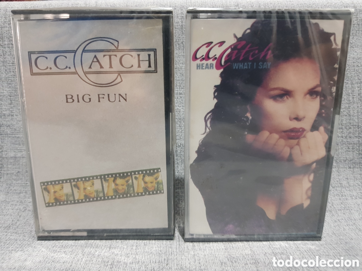 Casetes antiguos: C.C. CATCH BIG FUN / HEAR WHAT I SAY CINTAS CASETE CASSETTE PRECINTADO