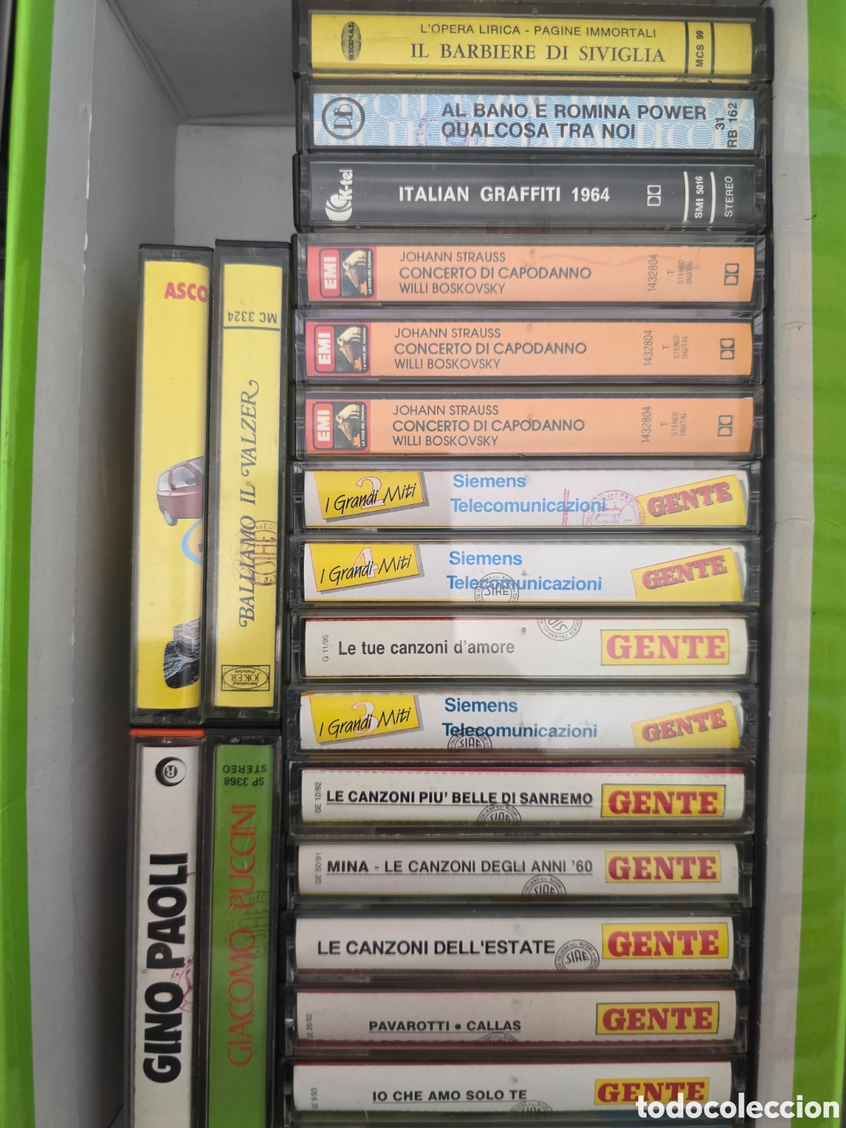 Casetes antiguos: LOTE DE 20 CASSETTES VARIOS ESTILOS