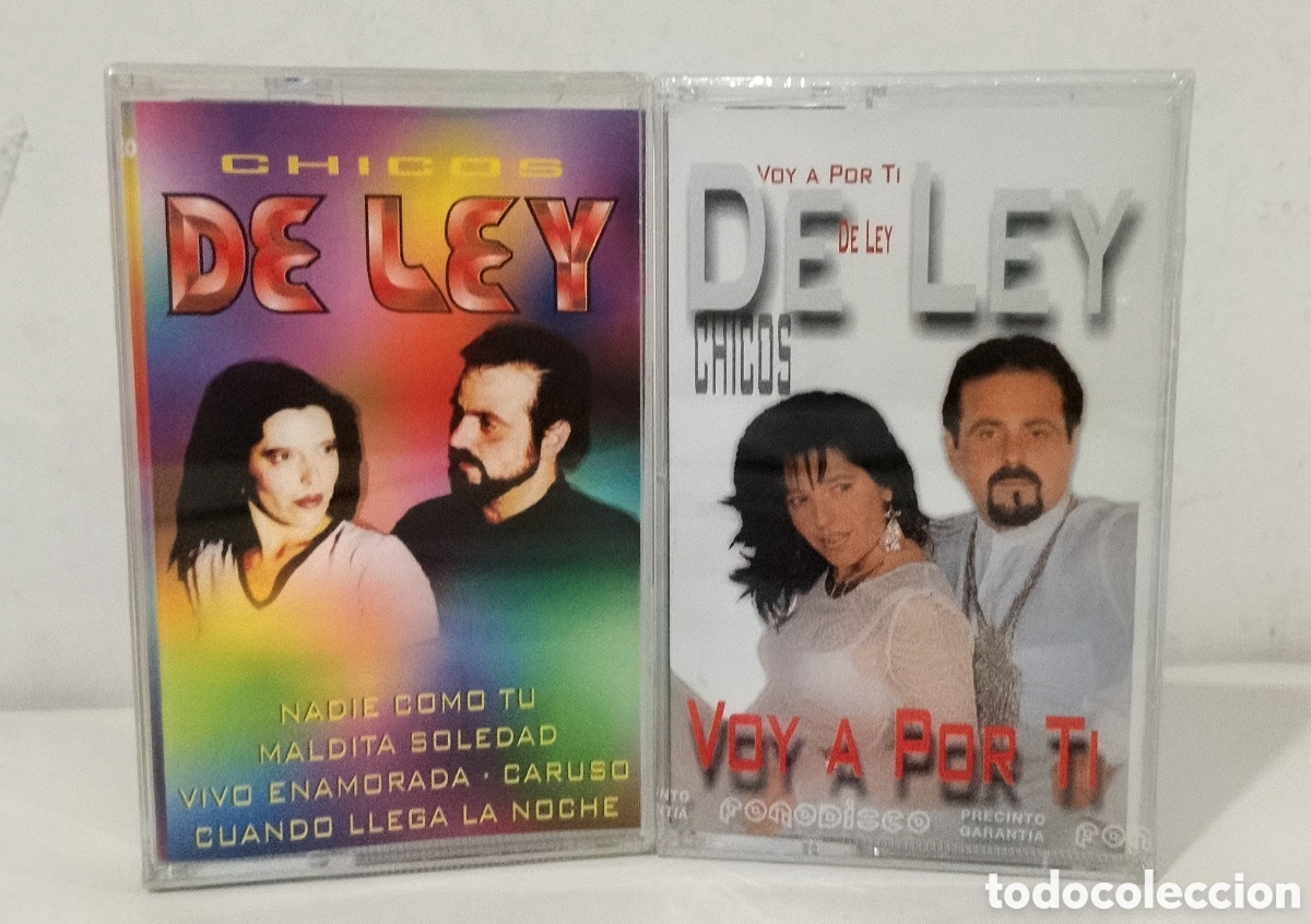 Casetes antiguos: PACK 2 - CHICOS DE LEY. CASSETTES PRECINTADOS