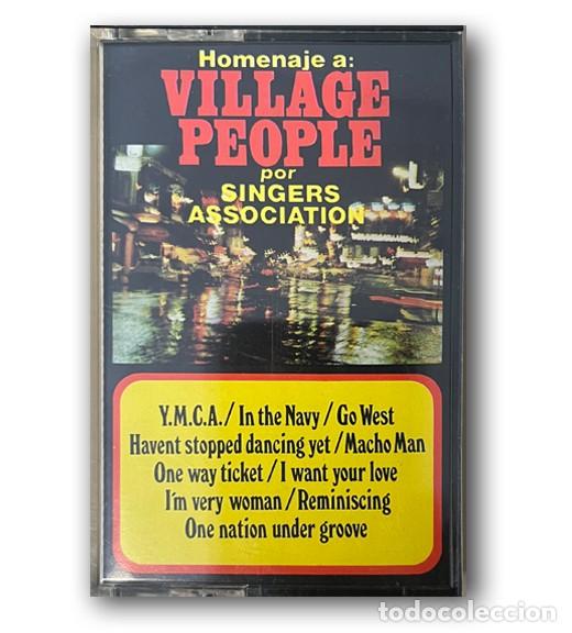 Casetes antiguos: Homenaje a Village People por Singers Association Cassette