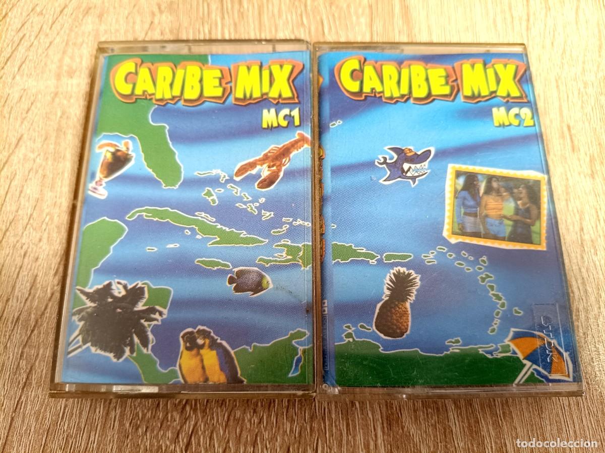 Casetes antiguos: DOBLE CASETE - CARIBE MIX - A&Ntilde;O 1996